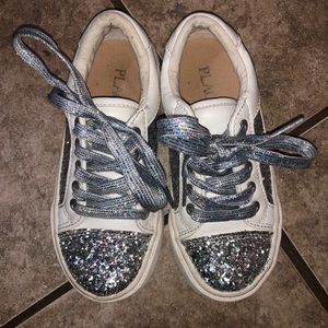 Girls Sparkle glitter sneakers